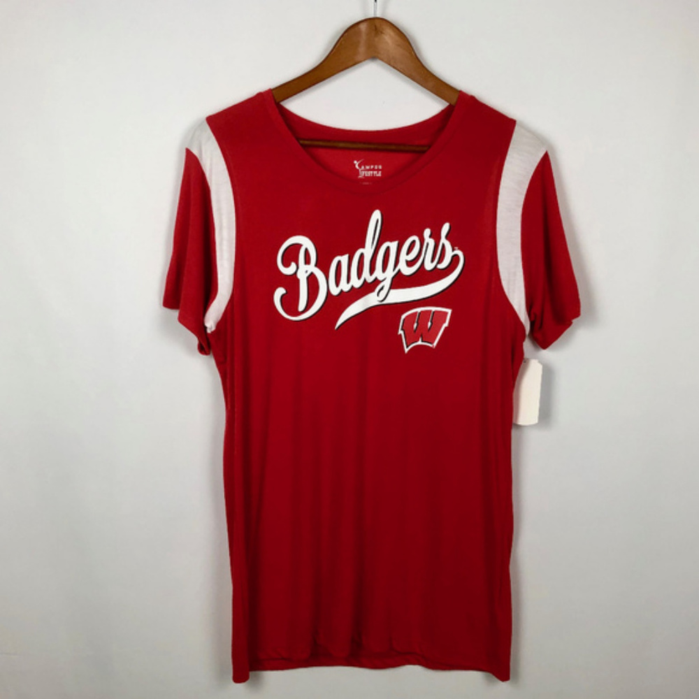 Wisconsin Badgers Women's Tee - NWOT!